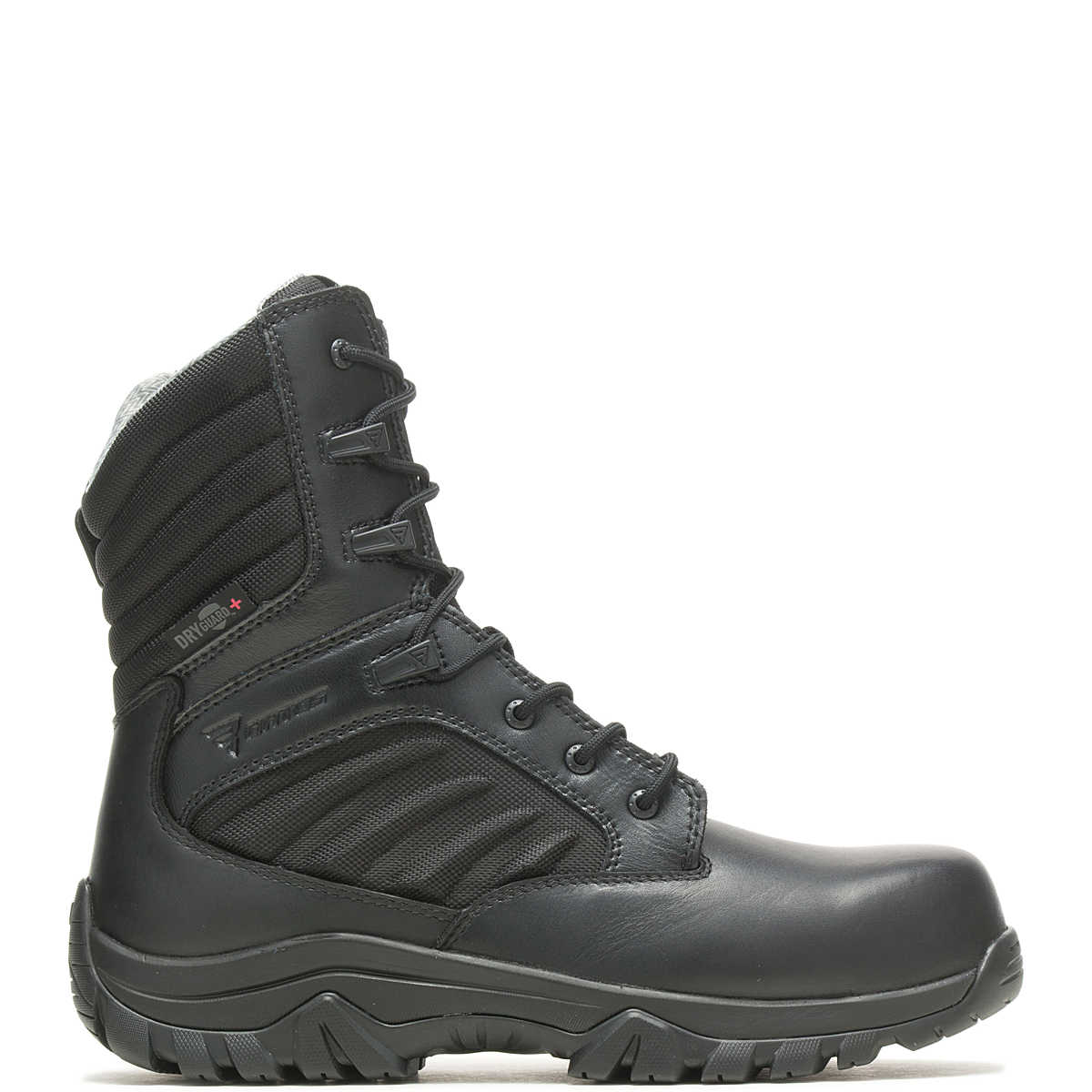 E03886 GX X2 TALL SIDE ZIP CT BOOT BLACK