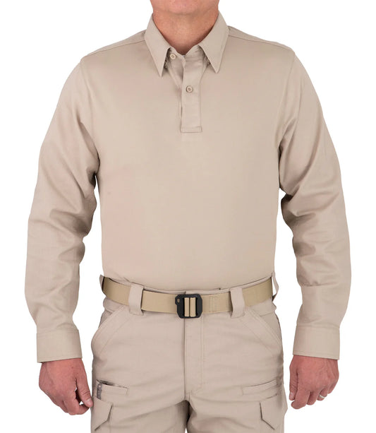 111015 MENS V2 PRO PERFORMANCE L/S SHIRT KHAKI