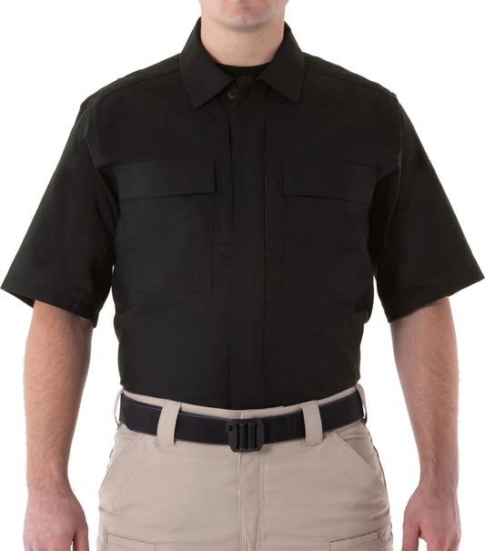 112009 MENS V2 BDU S/S SHIRT BLACK