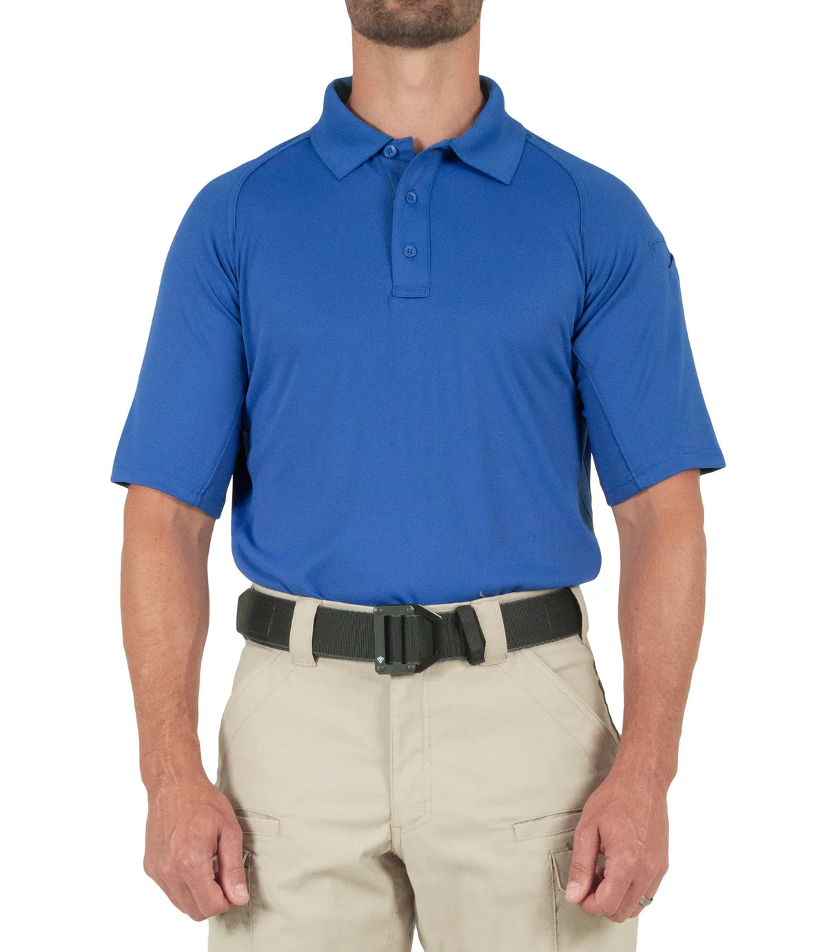 112509 MENS PERFORMANCE S/S POLO ACADEMY BLUE
