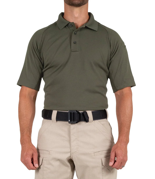 112509 MENS PERFORMANCE S/S POLO OD GREEN