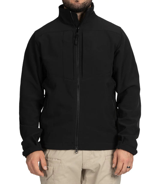 118501 MENS TACTIX SOFTSHELL PARKA BLACK
