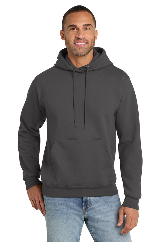 PC90H HOODED FLEECE SWEATSHRT CHARCOAL