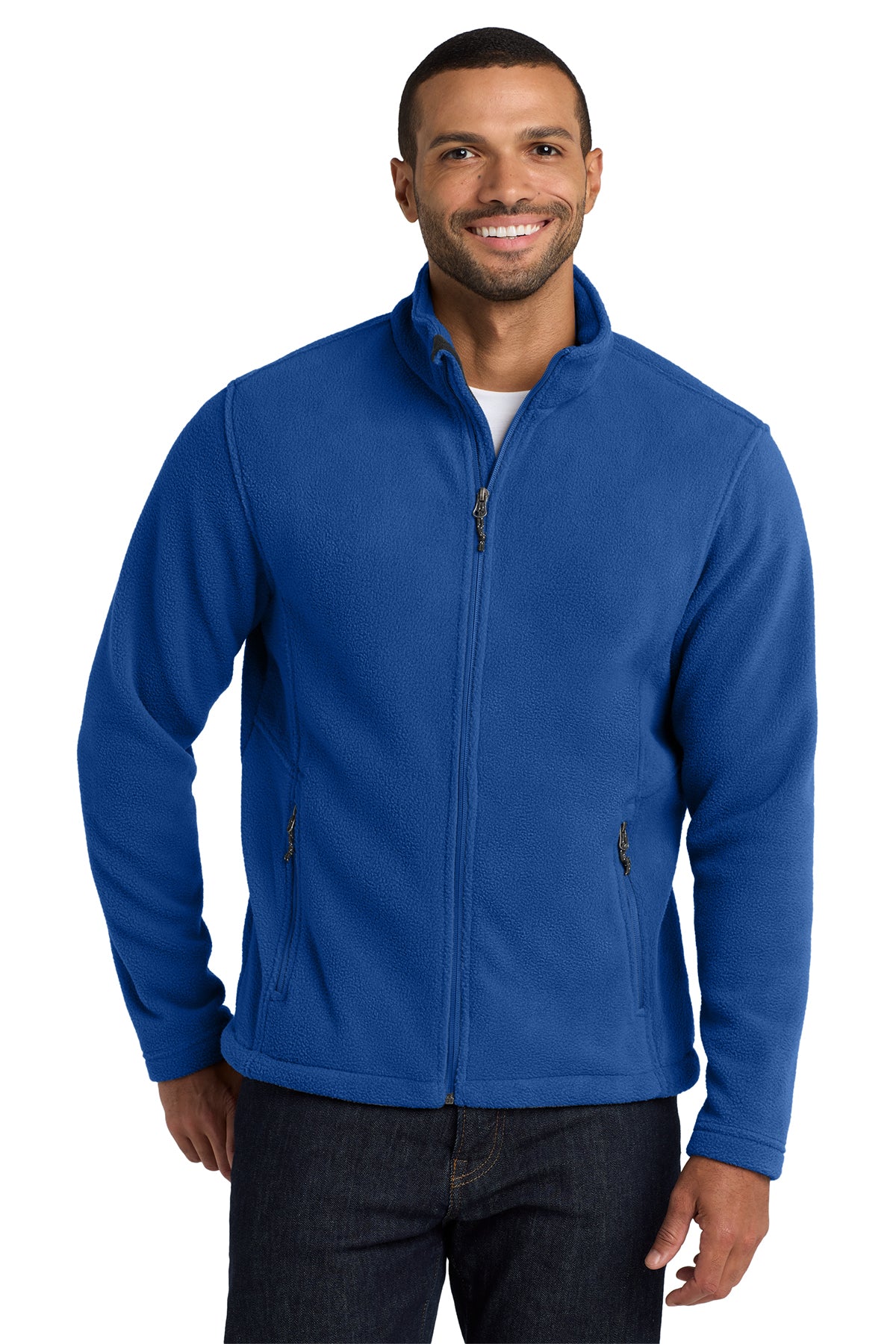 F217 FLEECE JACKET TRUE ROYAL