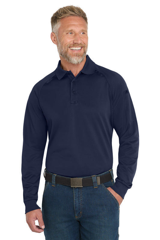 CS410LS L/S TACTICAL POLO DARK NAVY