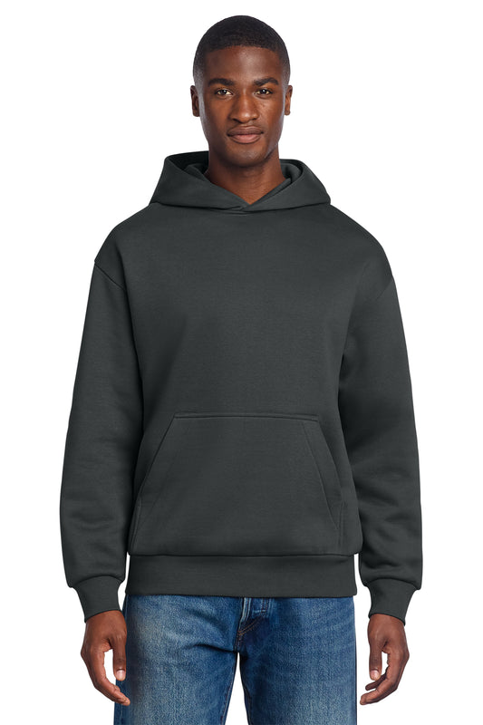 DT6150 DISTRICT V.I.T. HEAVYWEIGHT FLEECE HOODIE CHARCOAL