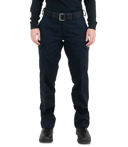 124030 WOMENS COTTON CARGO STATION PANT NAVY
