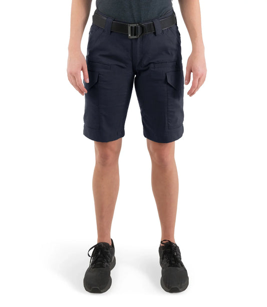 125000 WOMENS V2 TACTICAL SHORT MIDNIGHT NAVY