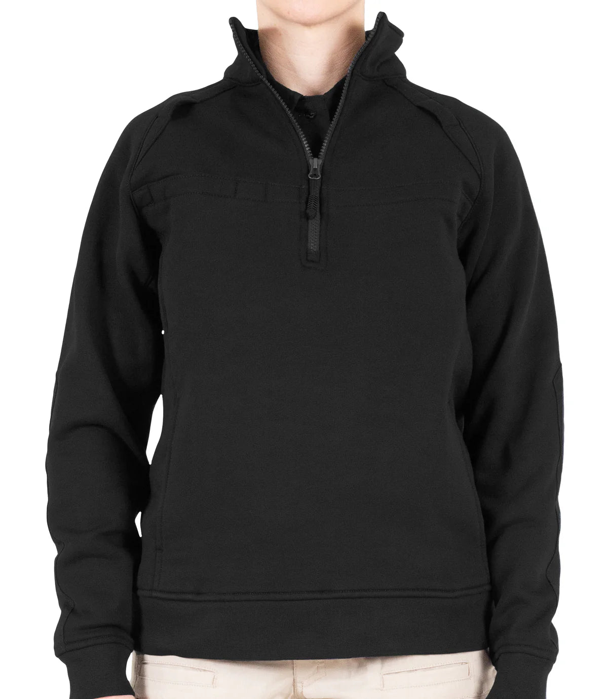 128507 WOMENS COTTON JOB SHIRT BLACK