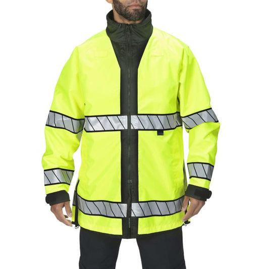 236 B.DRY REVERSIBLE RAIN JACKET HI-VIS