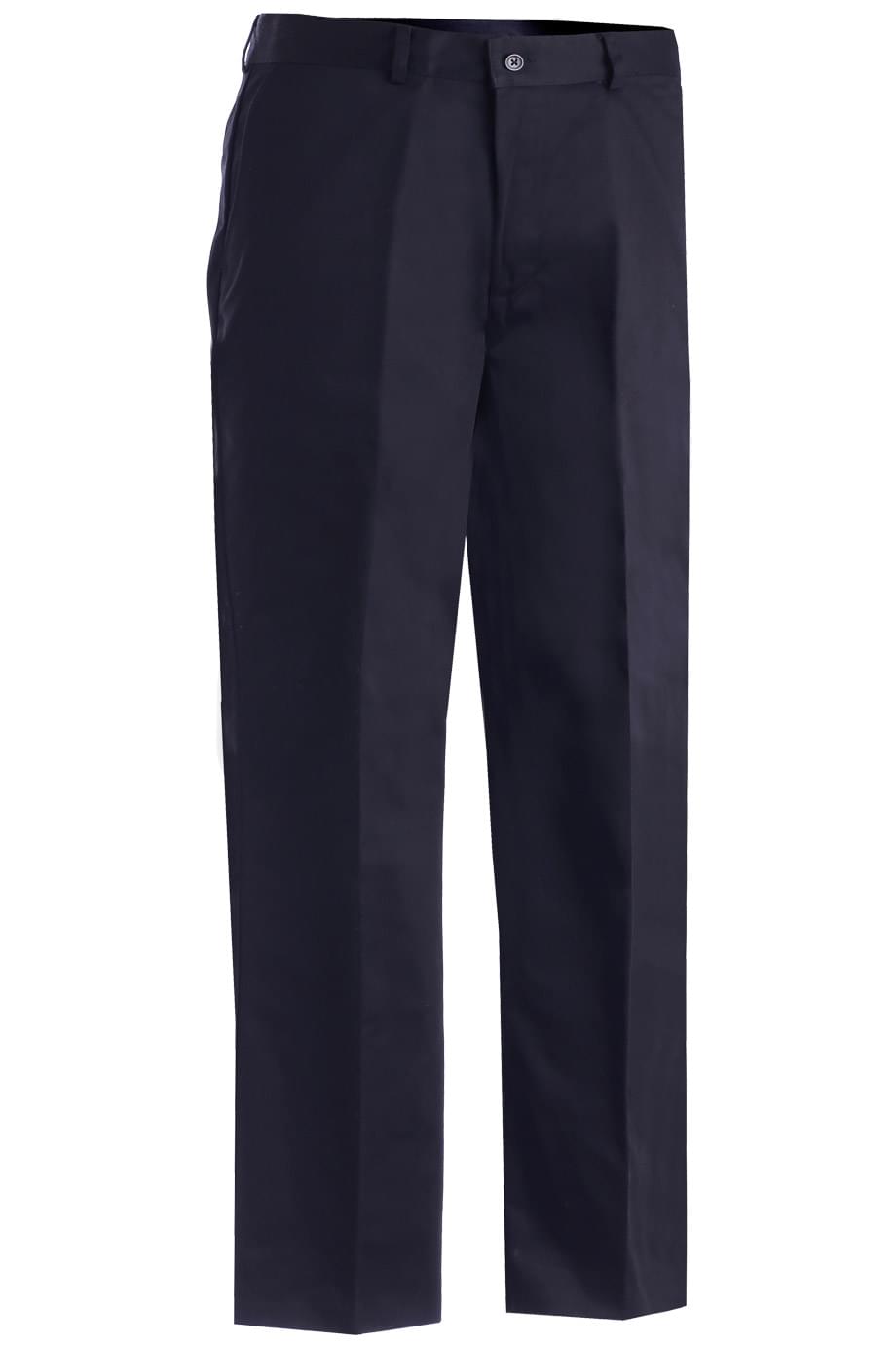 2578 MENS BUSINESS CHINO FLAT FRONT PANT NAVY