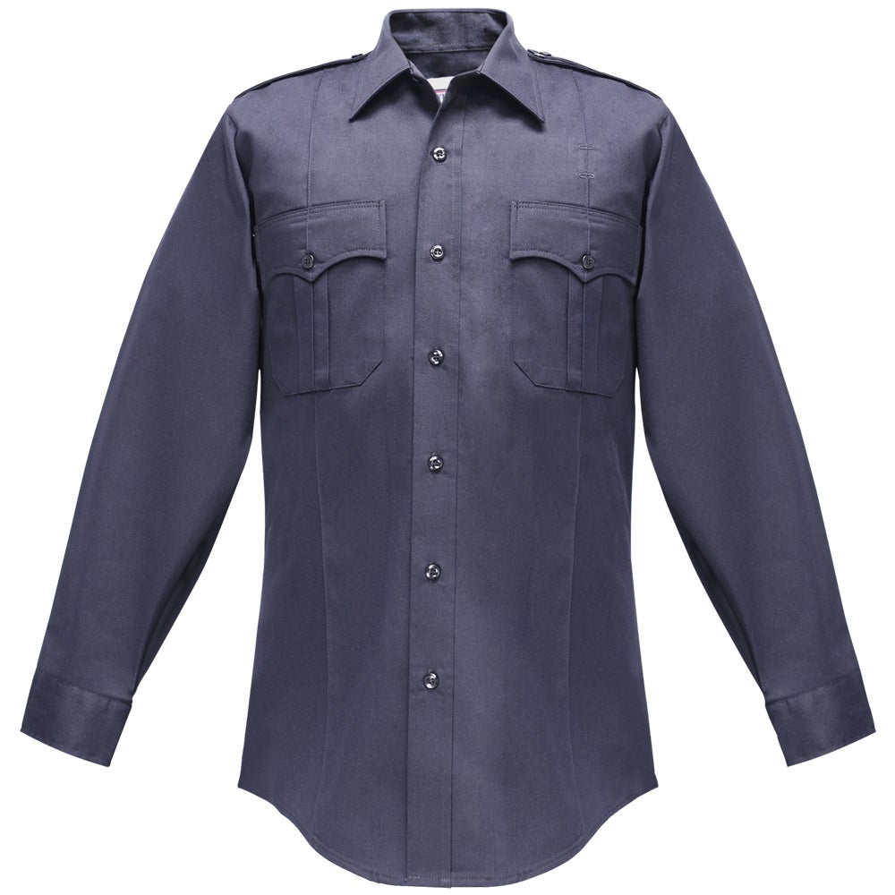35W54 MENS L/S SHIRT MIDNIGHT NAVY