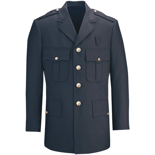 38800 MENS POLY SINGLE BREASTED DRESS COAT BLACK