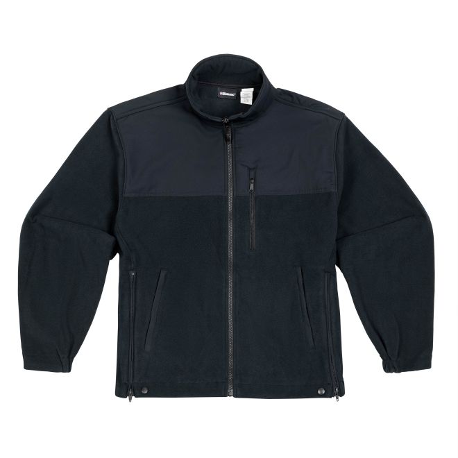 4650 FLEECE JACKET W/PATCH POCKETS NAVY