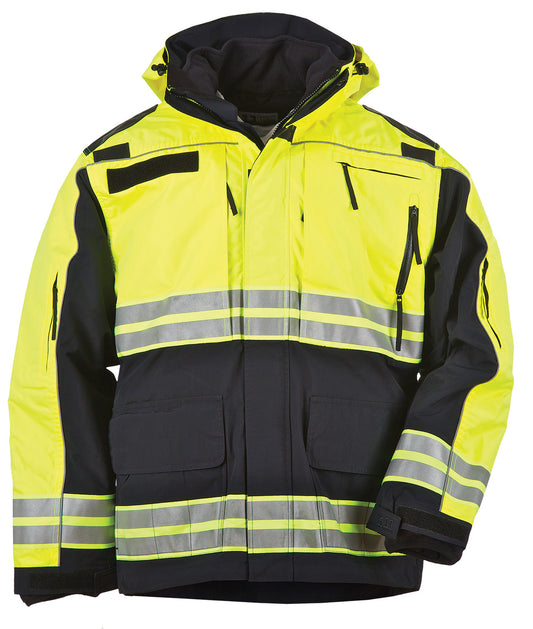 48073 RESPONDER HI-VIS PARKA DARK NAVY