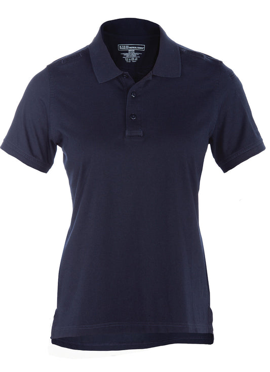 61164 WOMENS TACTICAL S/S POLO DARK NAVY