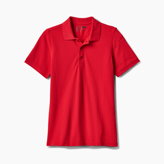 61166 WOMEN PROFESSIONAL S/S POLO RED