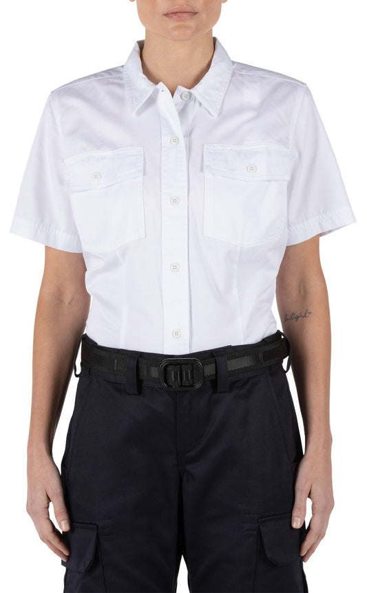 61321 WOMENS COMPANY S/S SHIRT WHITE