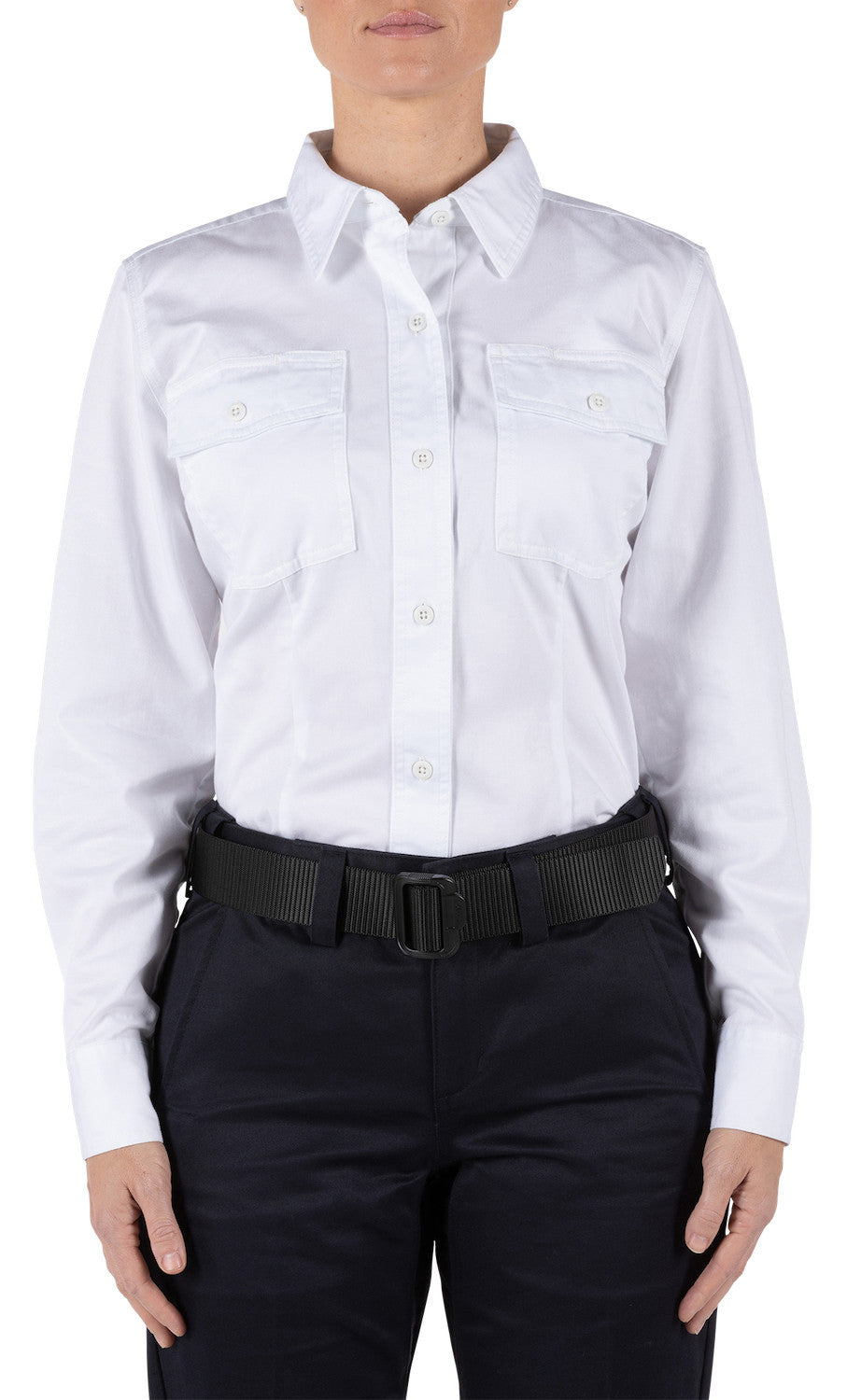 62399 WOMENS COMPANY L/S SHIRT WHITE