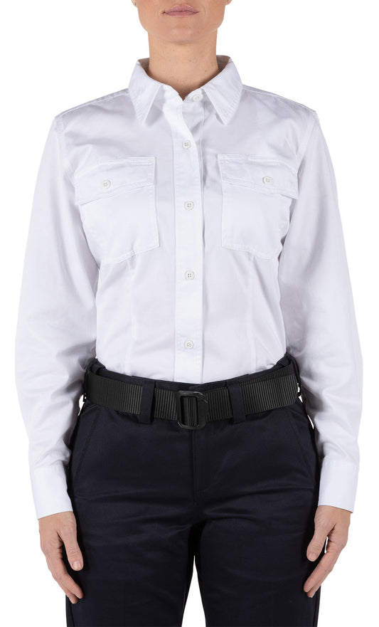 62399 WOMENS COMPANY L/S SHIRT WHITE