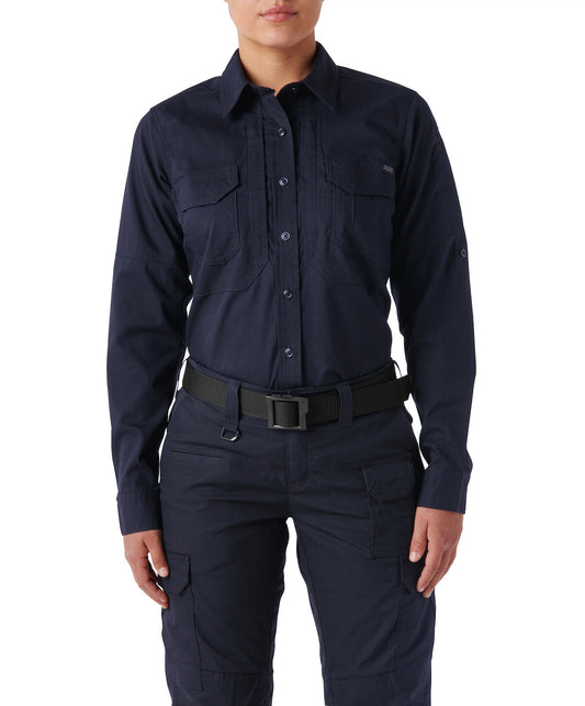 62420 WOMENS ABR PRO L/S SHIRT DARK NAVY