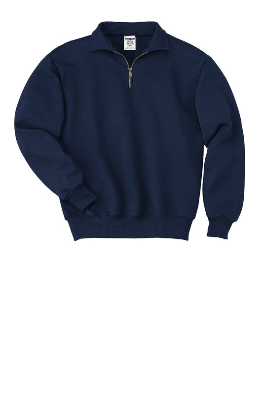 JERZEES 4528M ¼ ZIP SWEATSHIRT NAVY : S