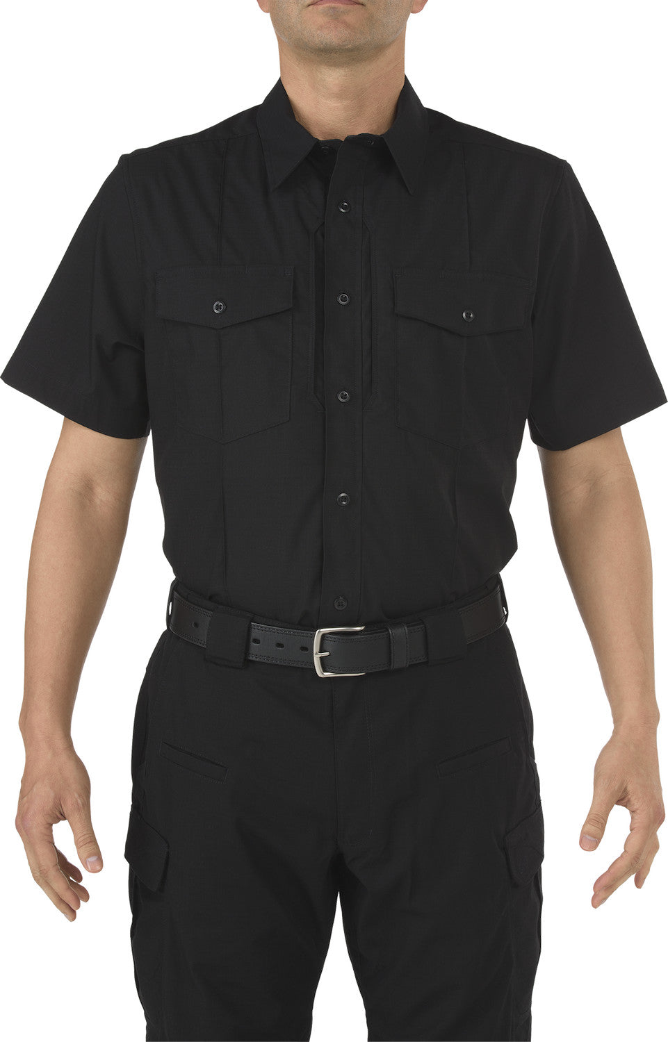 71038 MENS STRYKE PDU SHIRT BLACK