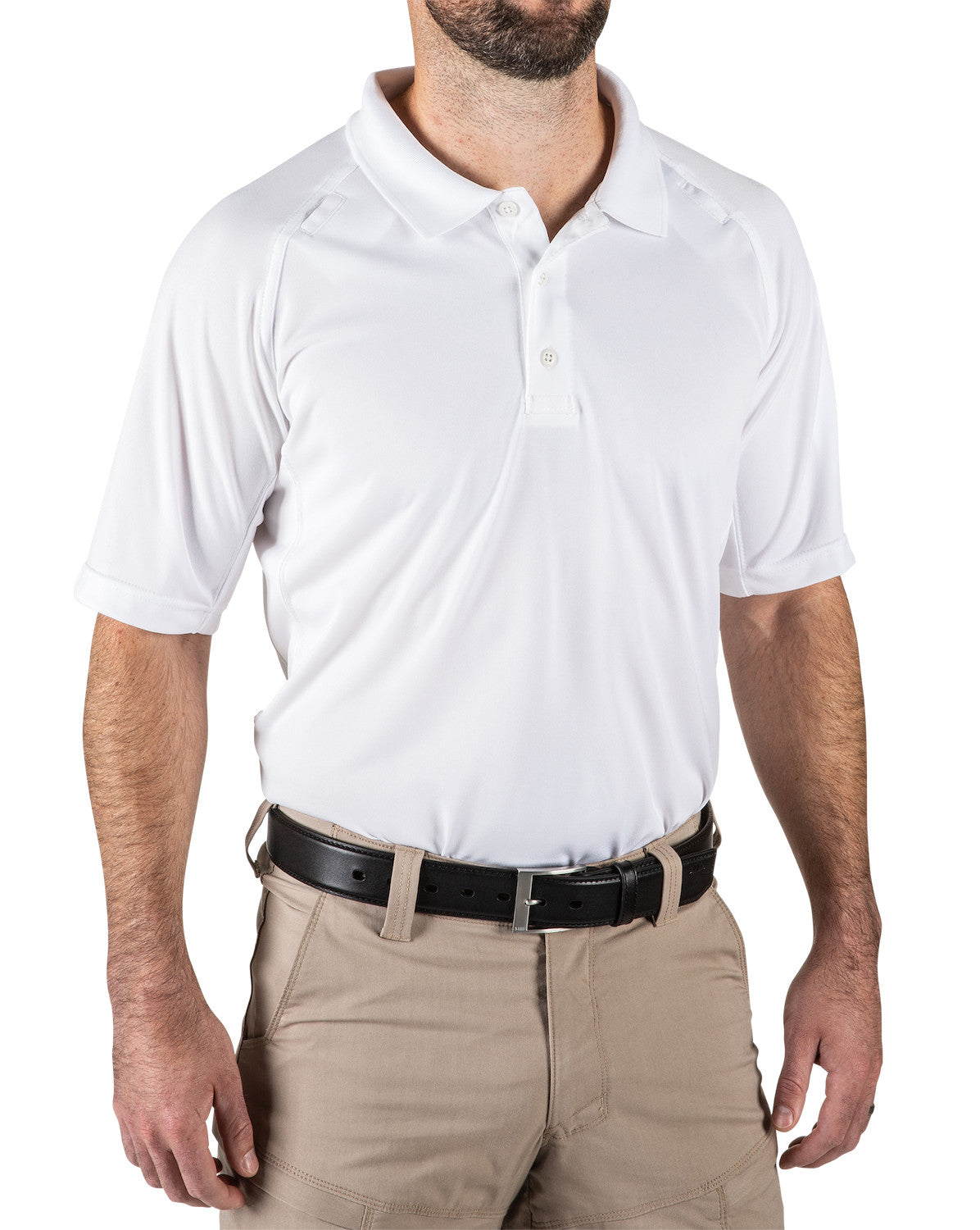 71049 PERFORMANCE S/S POLO WHITE