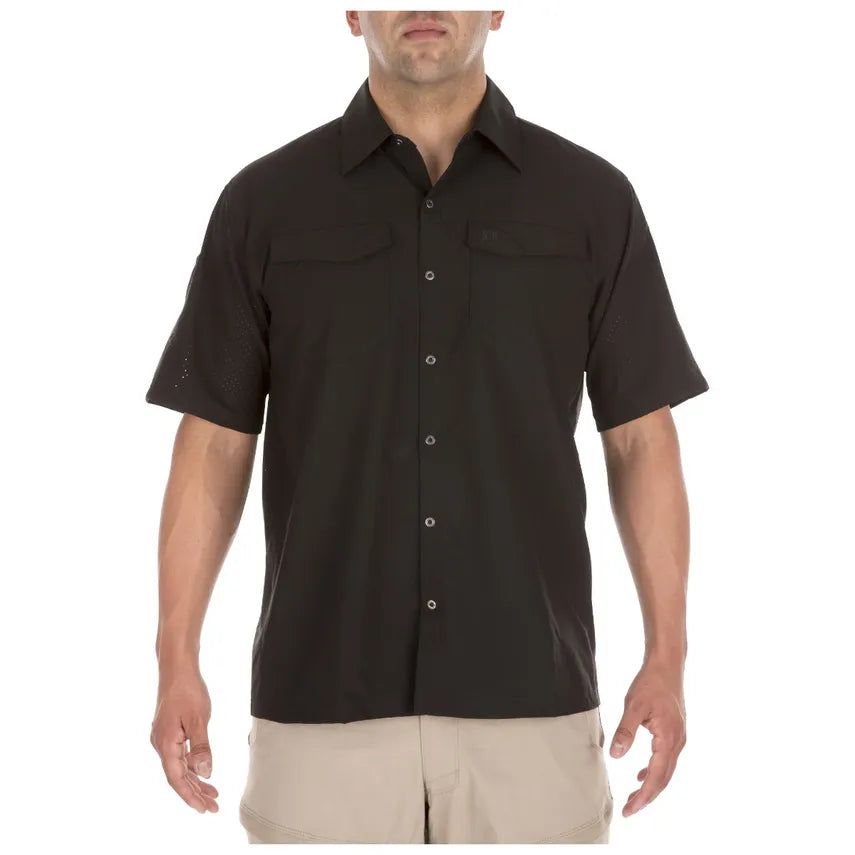 71340 FREEDOM FLEX S/S SHIRT BLACK