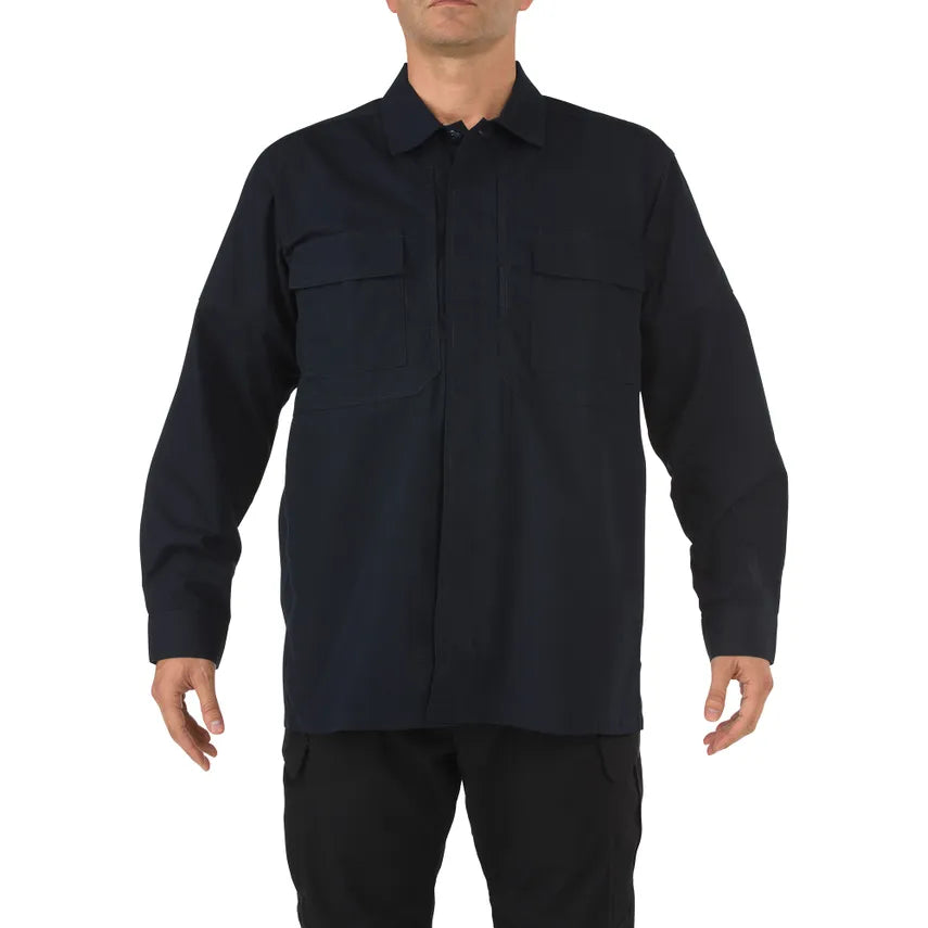 72002 RIPSTOP TDU L/S SHIRT NAVY