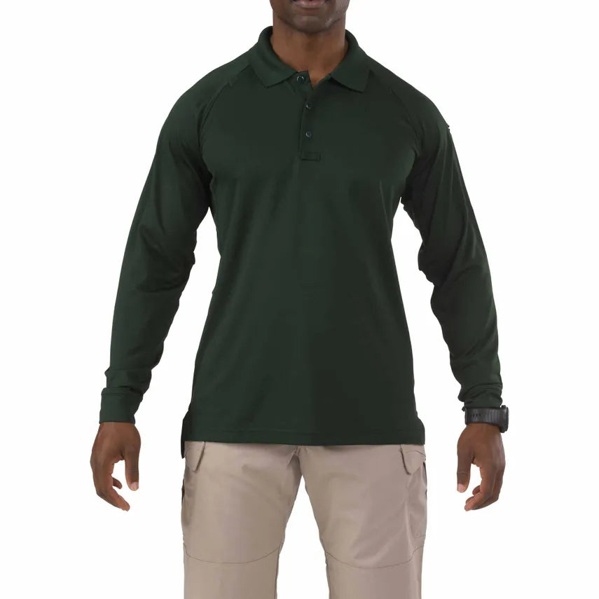 72049 PERFORMANCE L/S POLO LE GREEN
