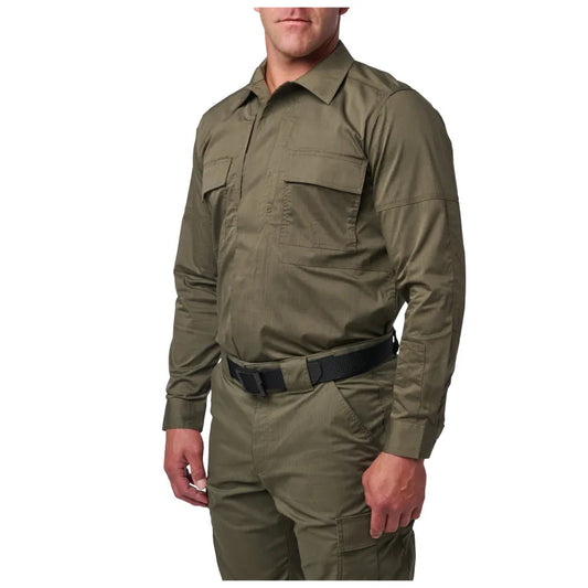72250 FLEX TAC TDU RIPSTOP L/S SHIRT RANGER GREEN