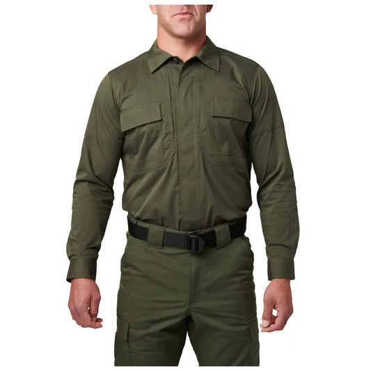 72250 FLEX TAC TDU RIPSTOP L/S SHIRT TDU GREEN