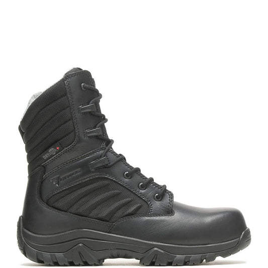 E03886 GX X2 TALL SIDE ZIP CT BOOT BLACK