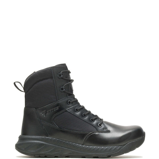 E08888 WOLVERINE OPS TALL SIDE ZIP BOOT BLACK
