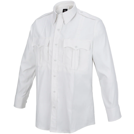 CS1020 MENS CORE FLEX L/S CLASS A SHIRT WHITE