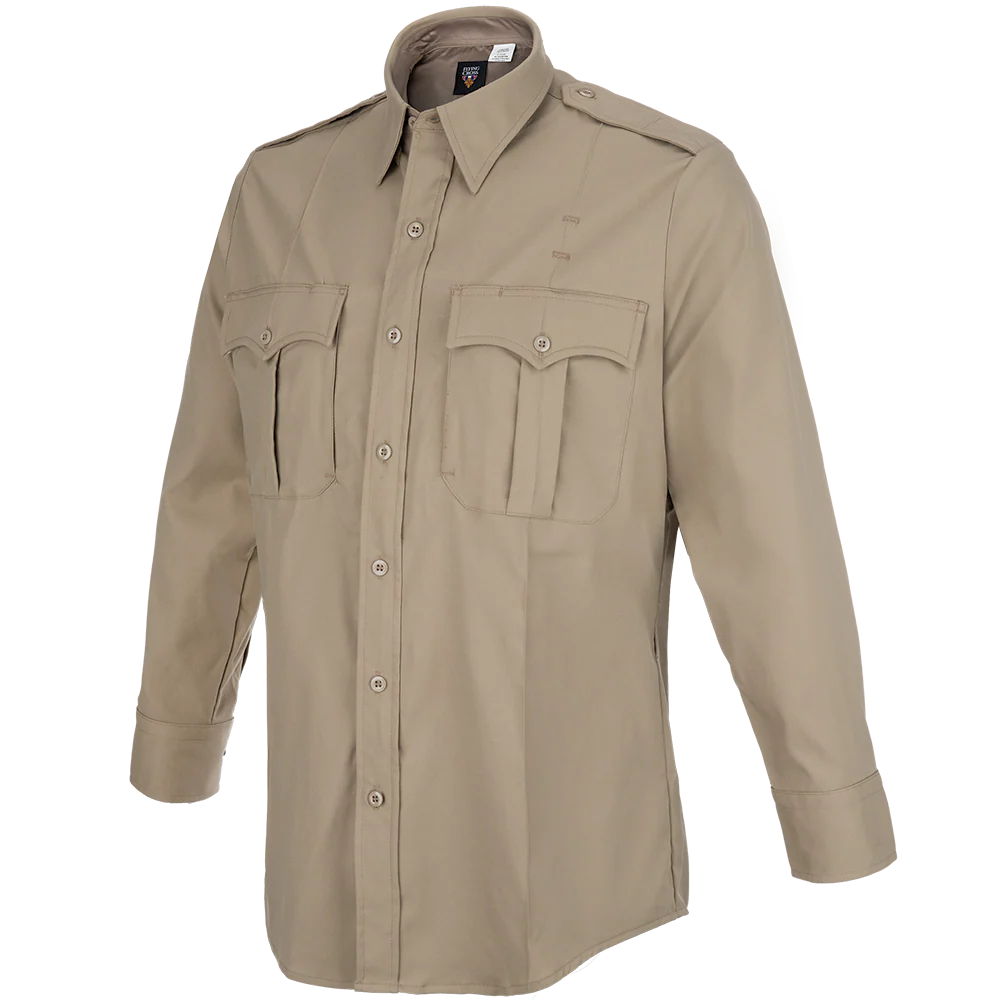 CS1020 MENS CORE FLEX L/S CLASS A SHIRT SILVER TAN