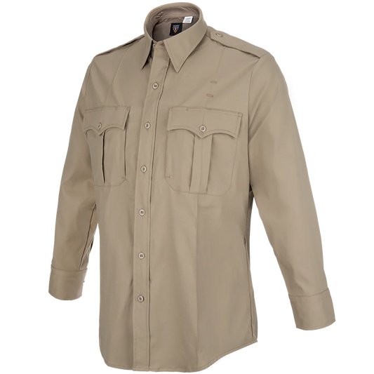 CS1020 MENS CORE FLEX L/S CLASS A SHIRT SILVER TAN