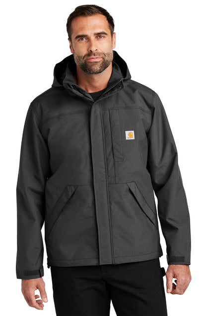 CT104670 CARHARTT STORM DEFENDER JACKET GREY