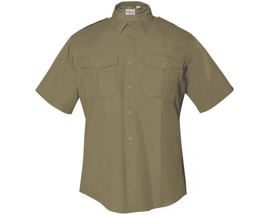 FX7100 STAT MALE S/S SHIRT SILVER TAN
