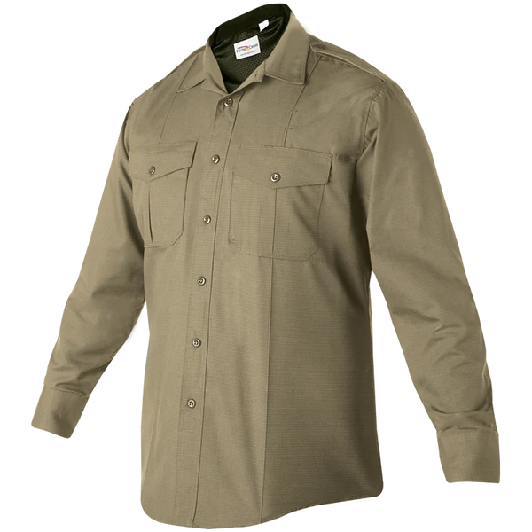 FX7120 FLEX MALE L/S SHIRT SILVER TAN