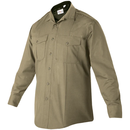 FX7120 FLEX MALE L/S SHIRT SILVER TAN