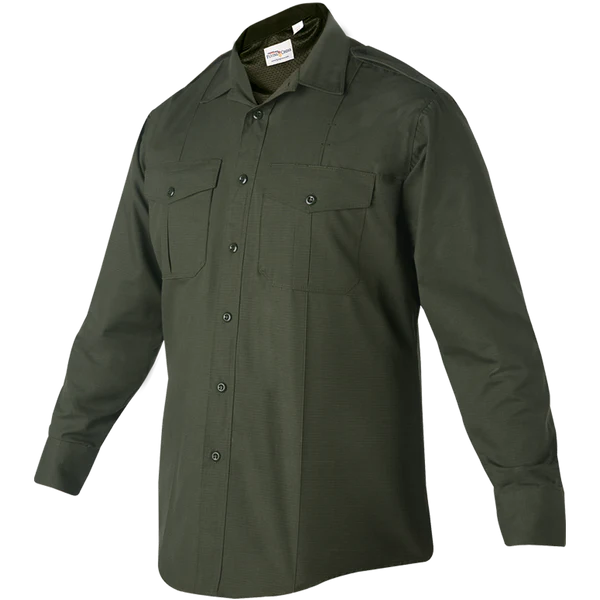 FX7120 FLEX MALE L/S SHIRT OD GREEN