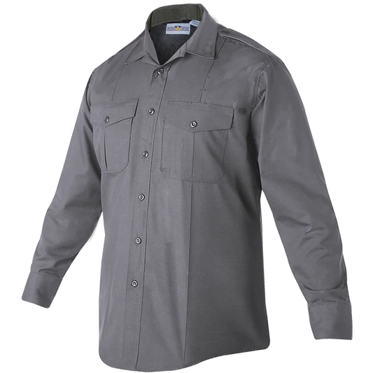 FX7120 FLEX MALE L/S SHIRT OXFORD GREY