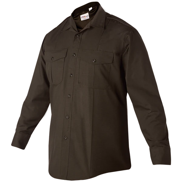 FX7120 FLEX MALE L/S SHIRT BROWN