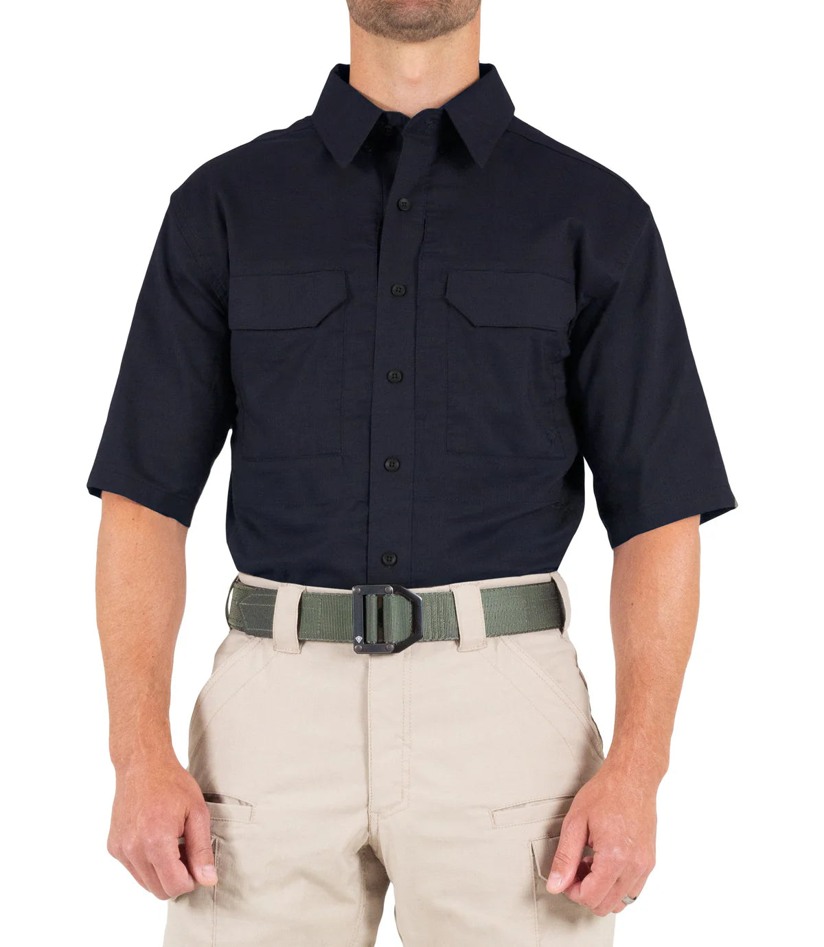 112007 MENS V2 S/S TACTICAL SHIRT DARK NAVY