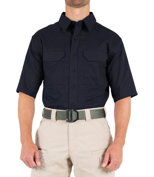 112007 MENS V2 S/S TACTICAL SHIRT DARK NAVY