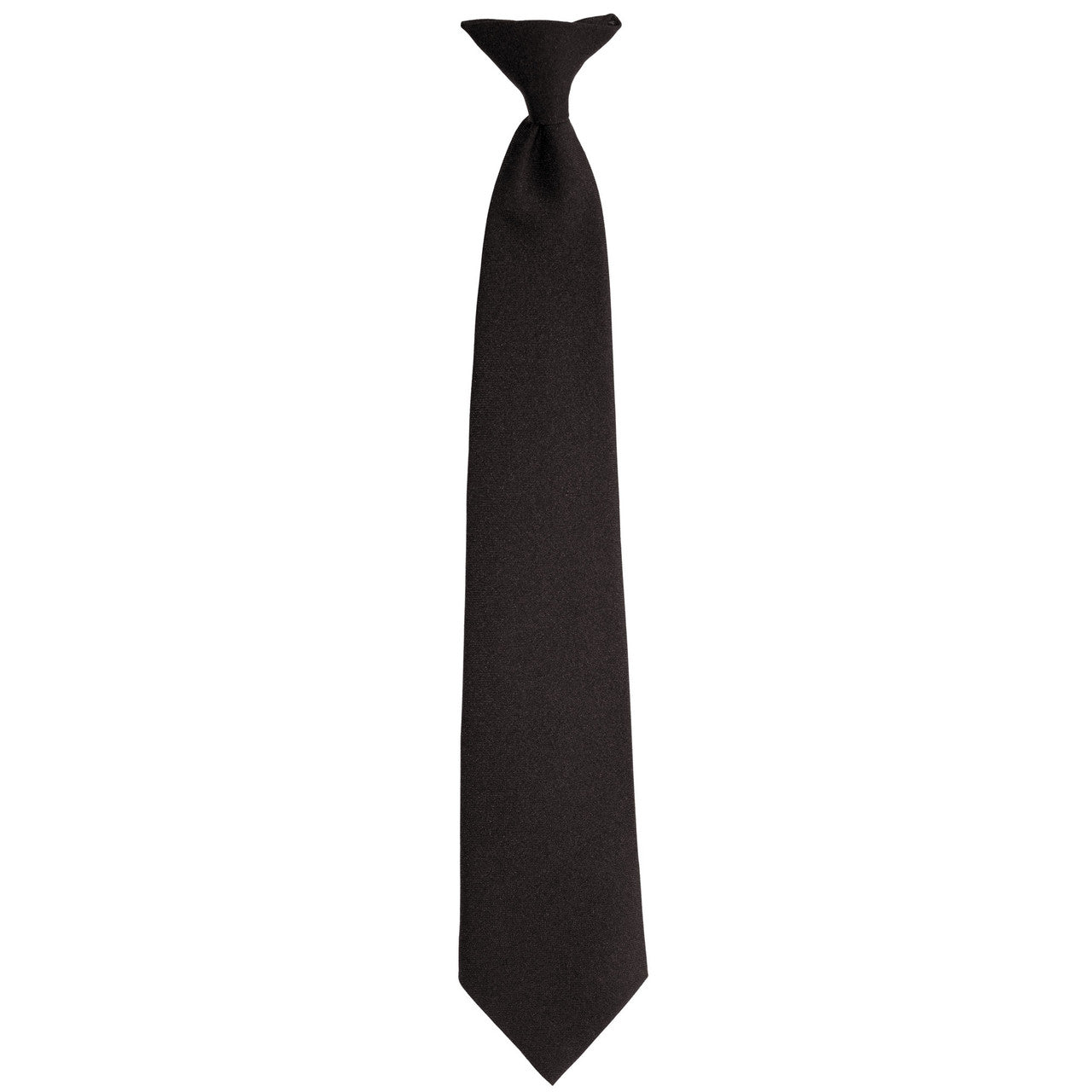 CLIP ON TIE-BLACK : 18"