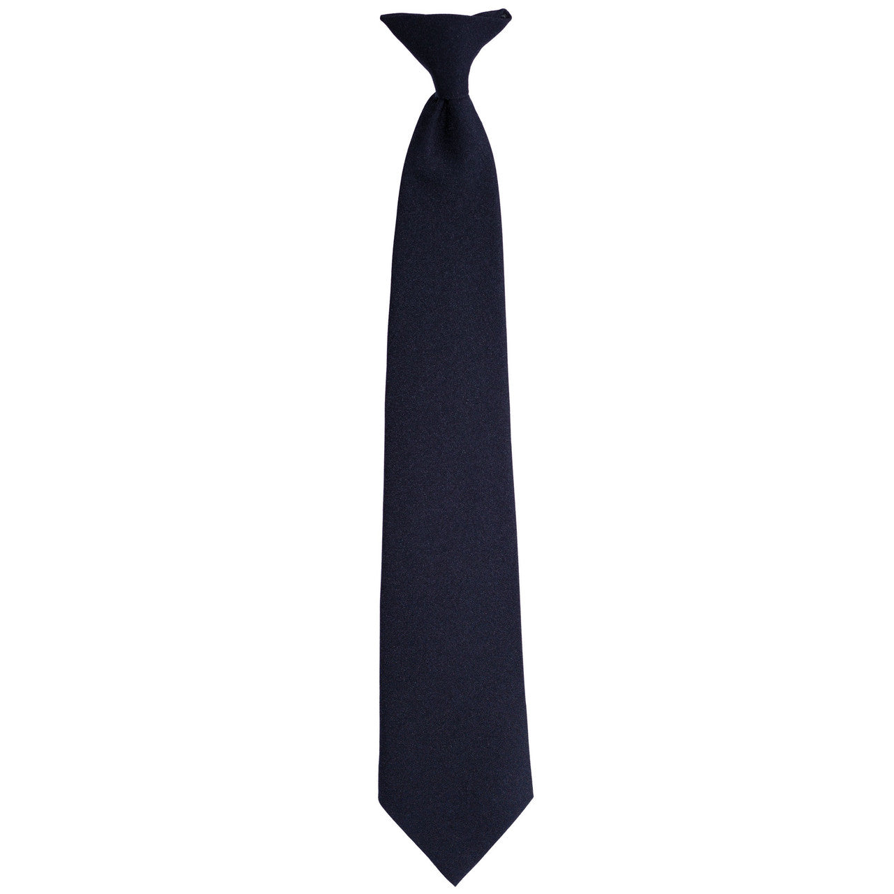 CLIP ON TIE-NAVY : 18"