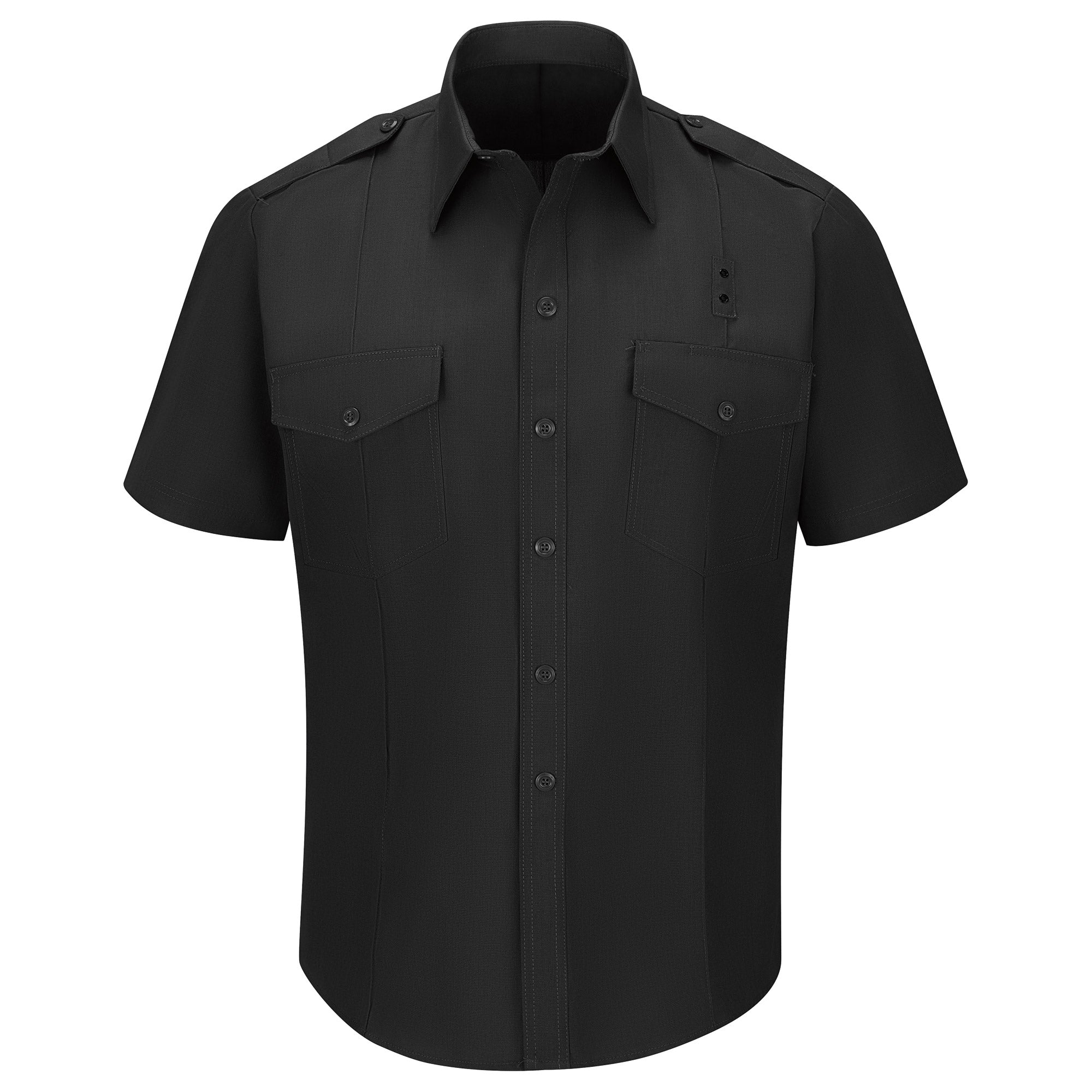 FSC2 FIRE CHIEF S/S NOMEX SHIRT BLACK – Kroesen's Uniform Co.